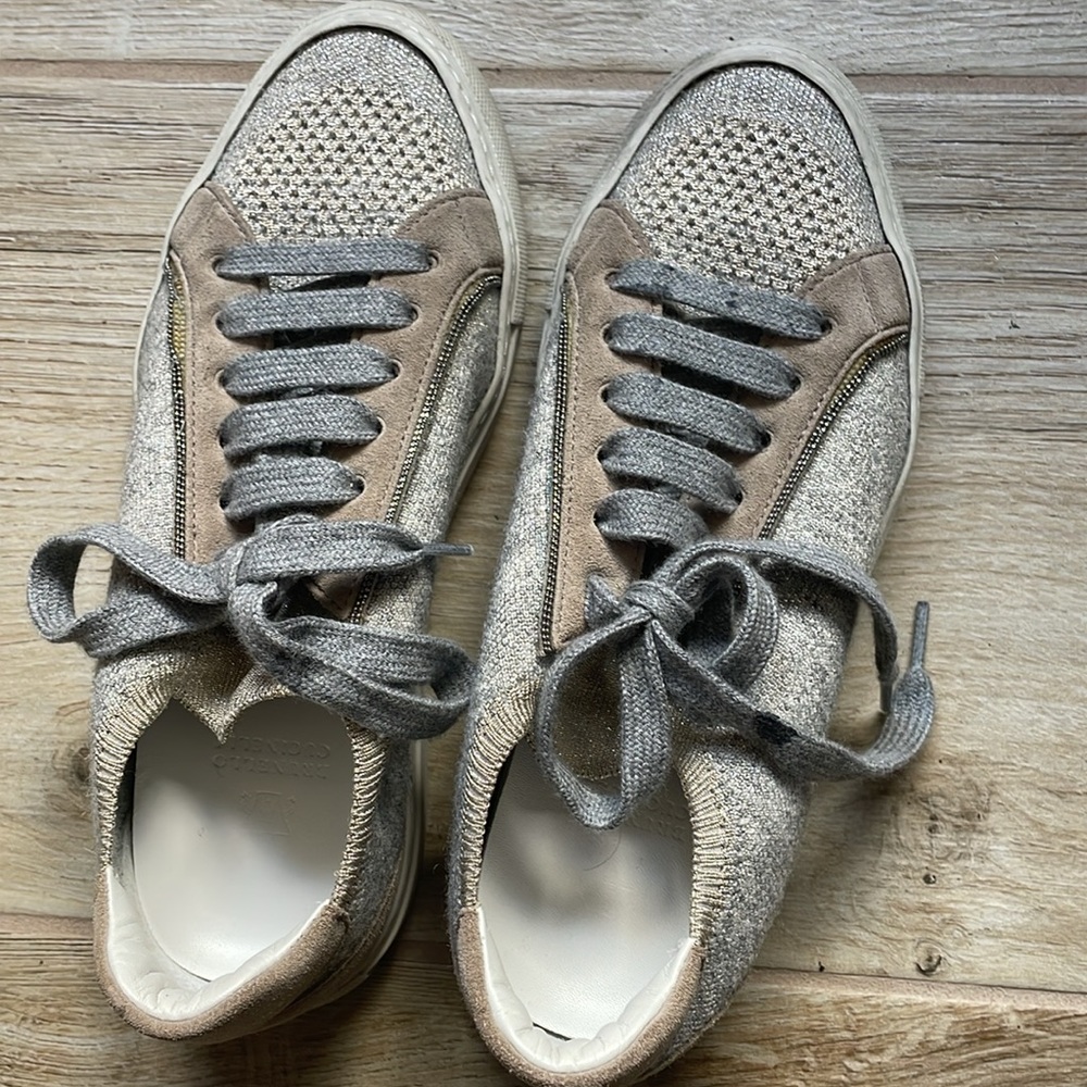 Brunello Cuchinelli Gorgeous Tennis Shoes 37 1/2. EUC - Picture 6 of 8